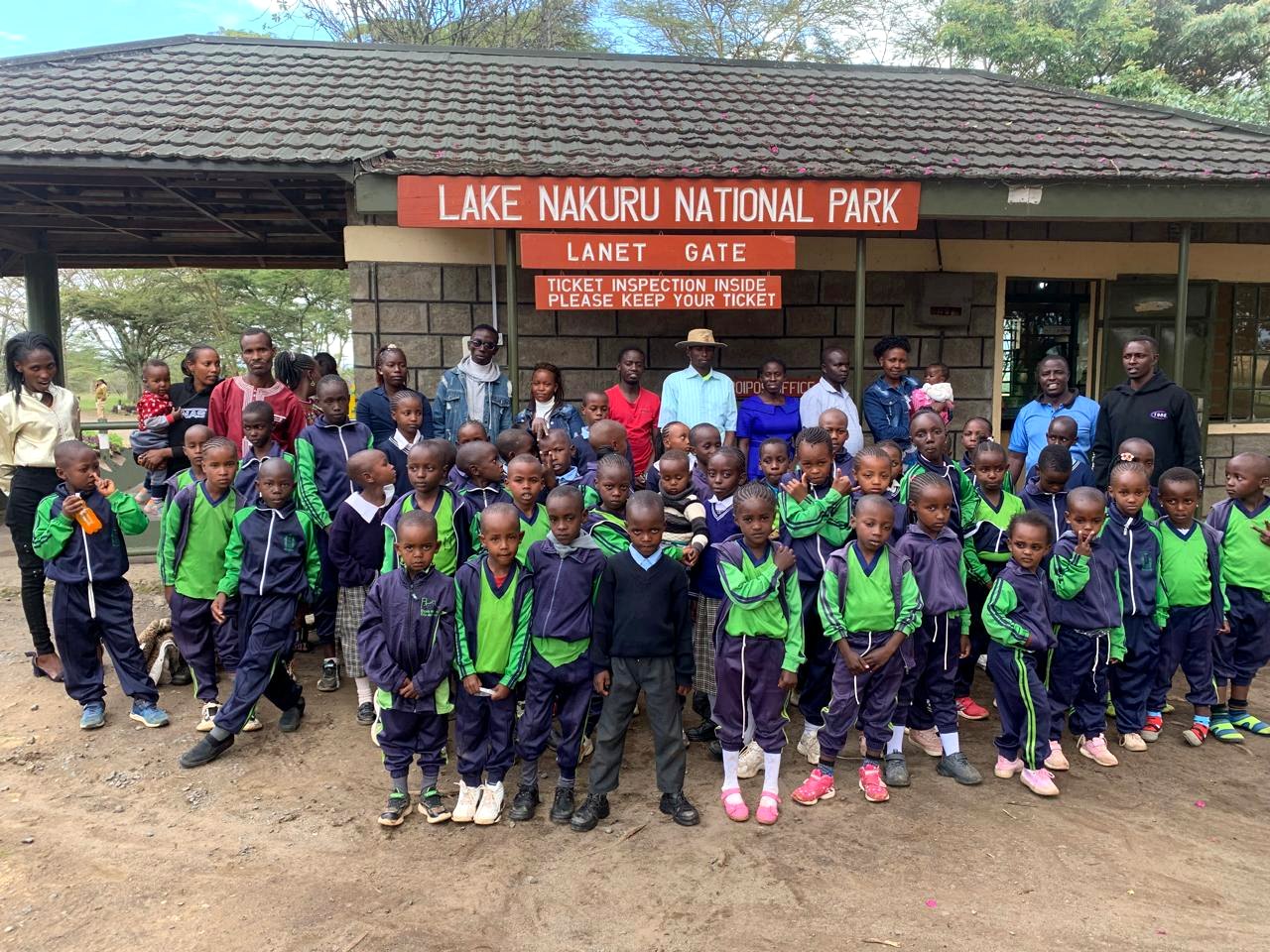 LCA learners during an educational visit