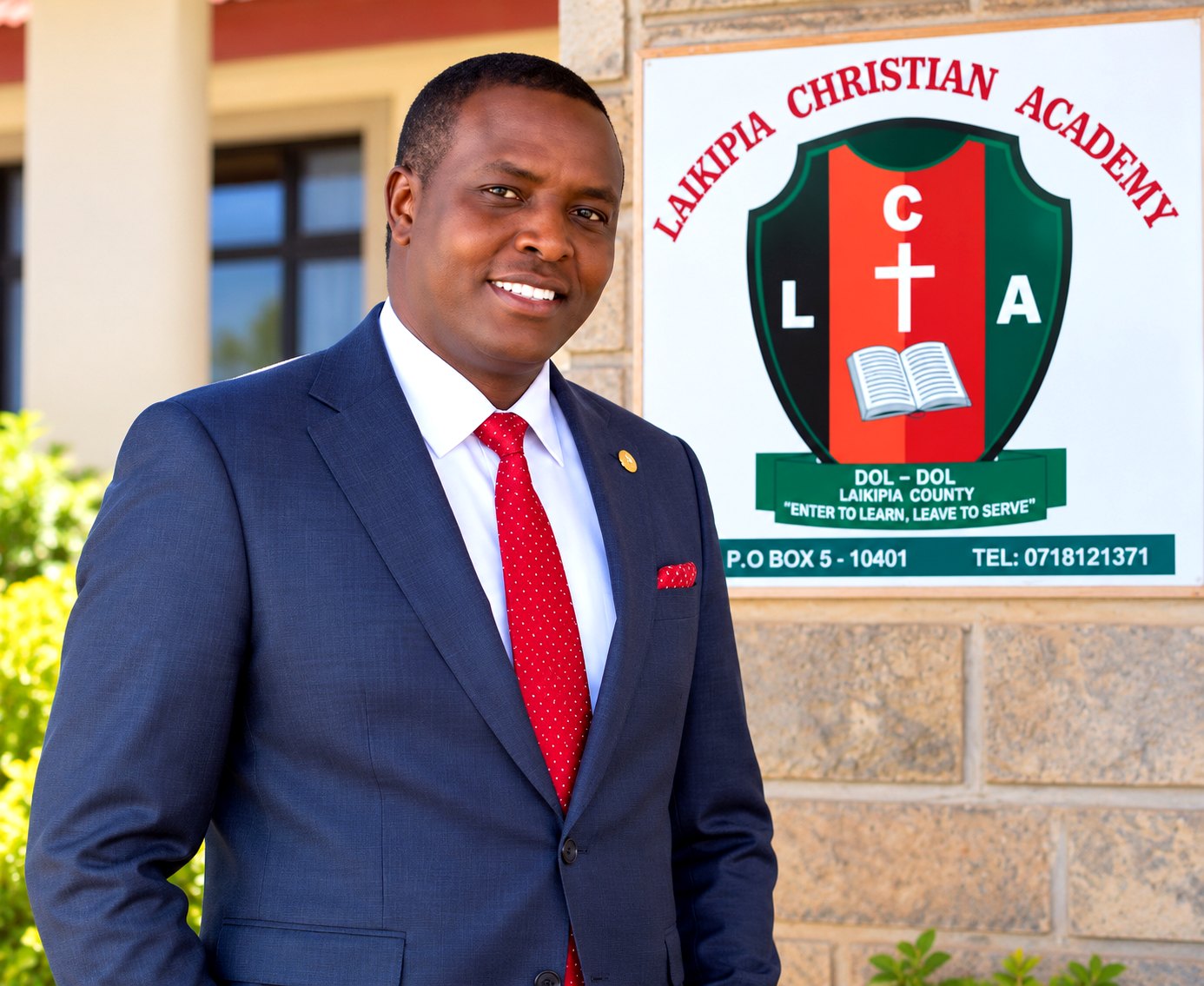 Musa Sakui, Founder of Laikipia Christian Academy
