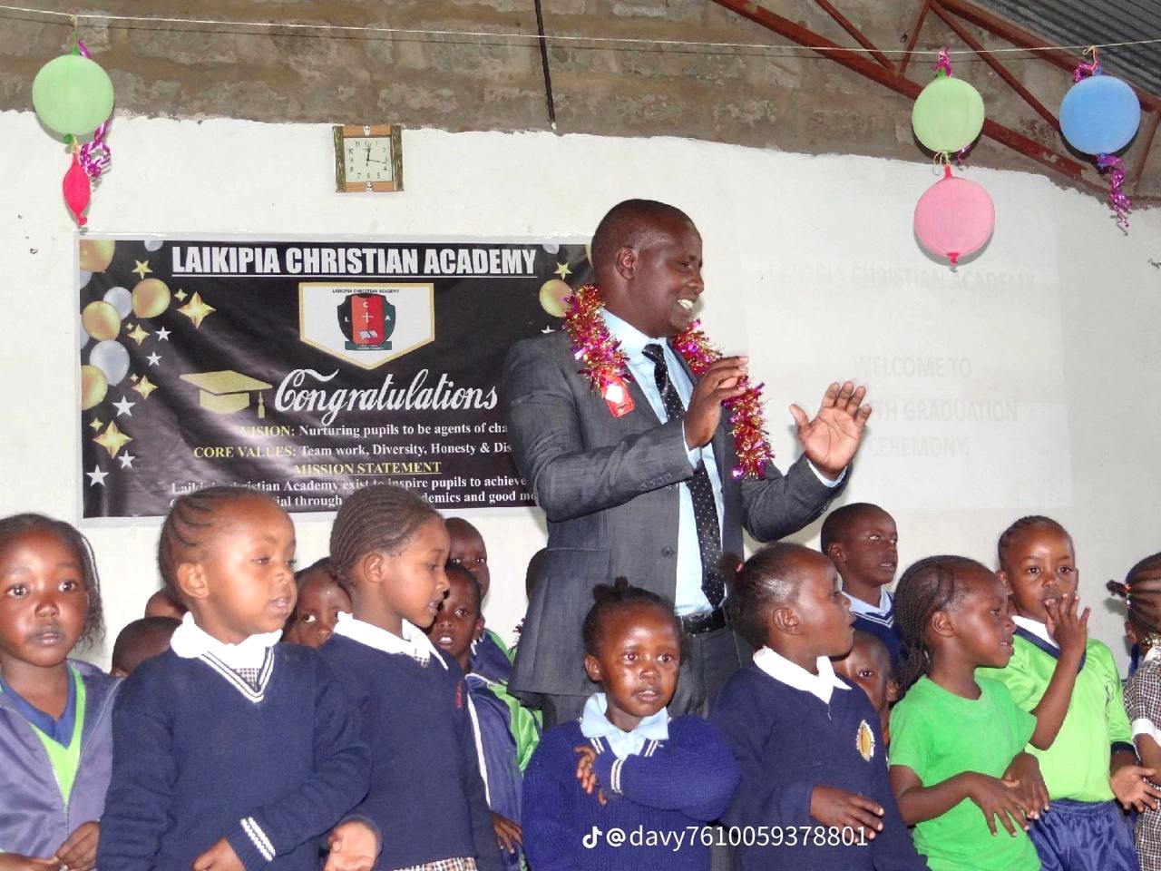 LCA children at a school gathering